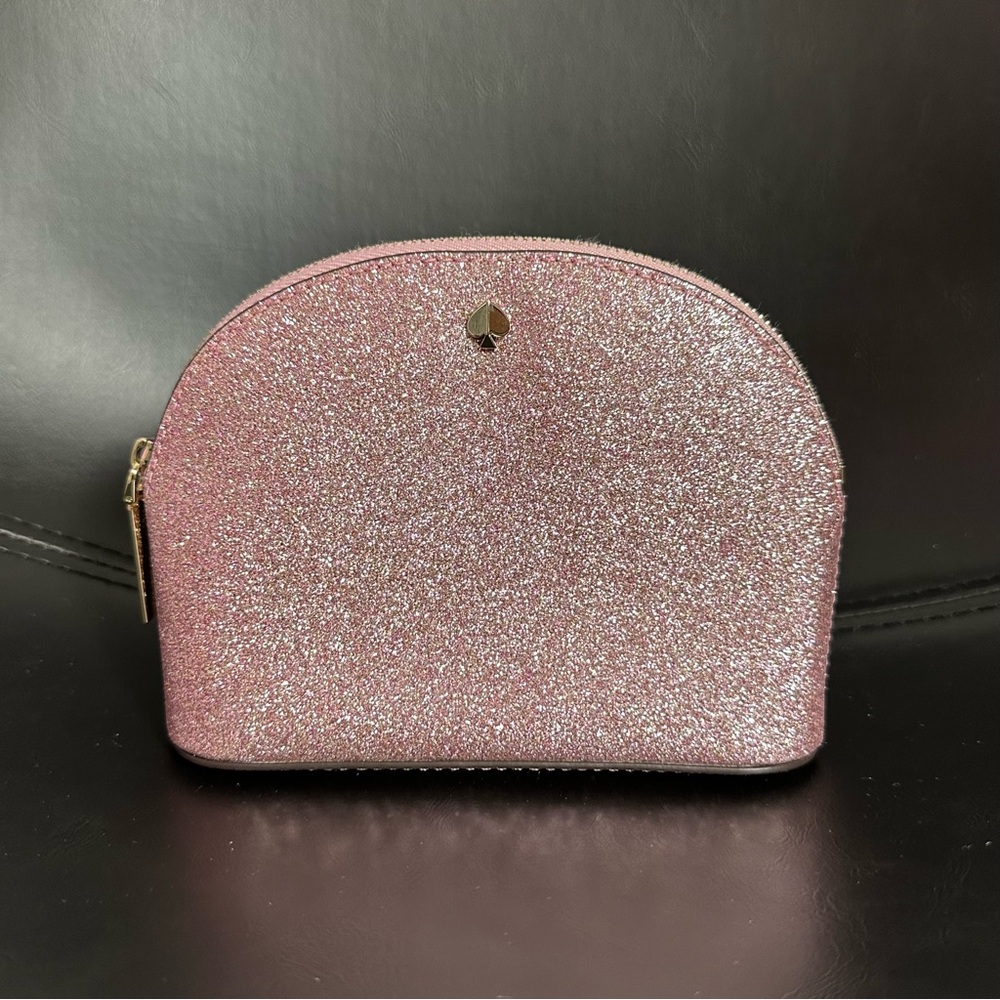 Kate Spade Burgess Court Small Dome Makeup Bag - Pink